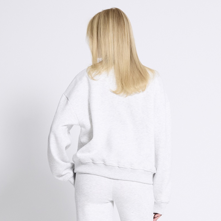 Heavy sweatshirt "Nora" Grey Melange